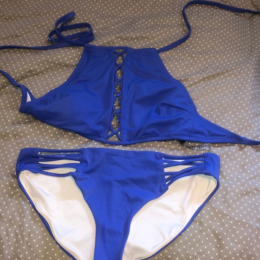 VS PINK high neck bikini